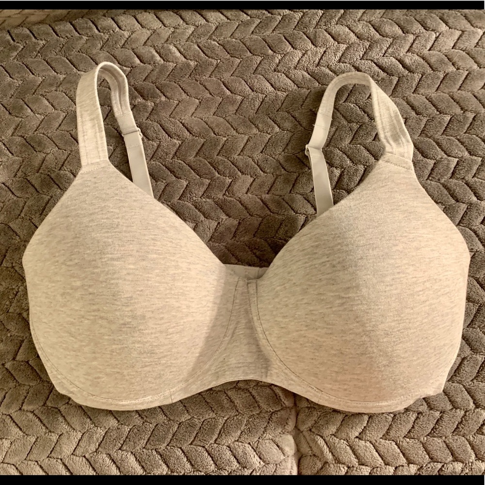 New in original bag gray bra 38 DD